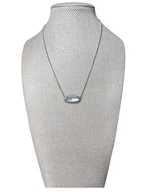 Kendra Scott Clear Crystal Pendant